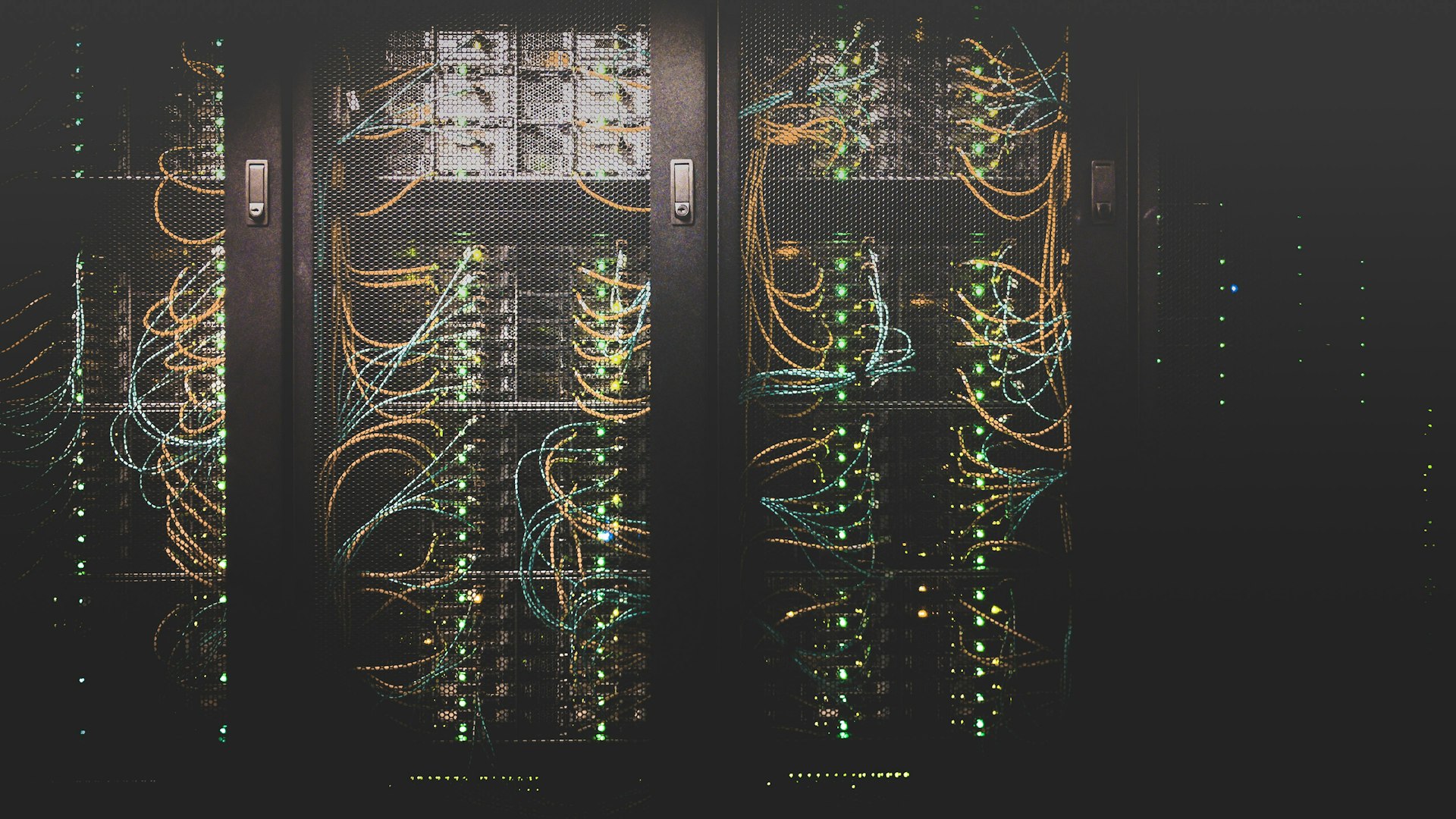 Server rack humming inside a Canadian cloud data center